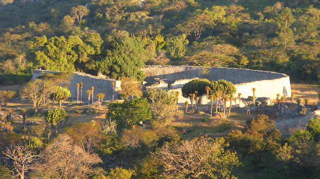 Walls of Great Zimbabwe Ruins