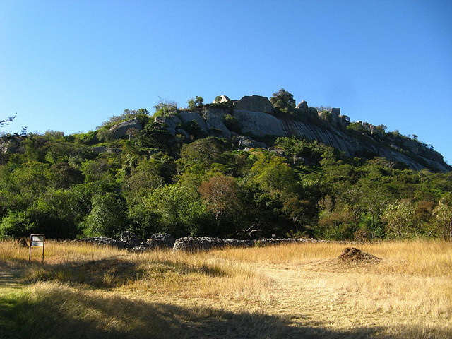 Great Zimbabwe Ruins view